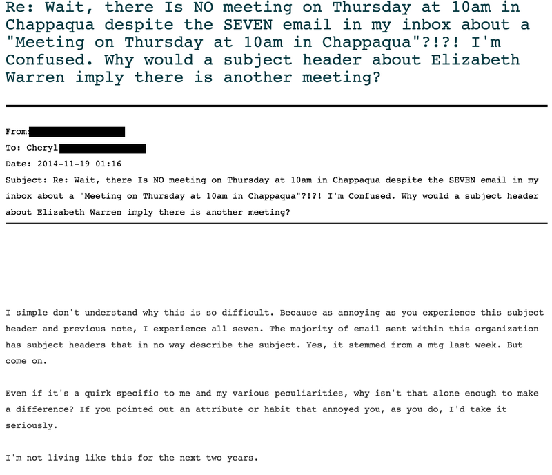Illustration for article titled Leaked Emails Show Clinton Aide Freaked Out About Confusing Email Subject Lines
